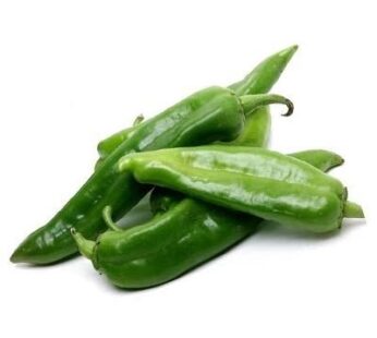 Green Pakora Mirchi – Green Pepper: 250 gm